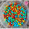 Bolas de cereais crocantes coloridas 4mm