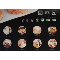 Folhas de papel manteiga 45x75cm