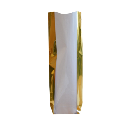 Saco Celofane c/ Cartão Fundo Foles Ouro 10x22x4cm