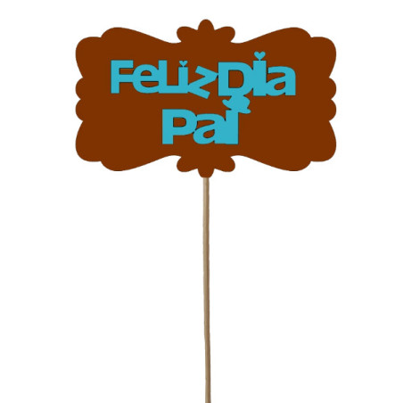 Topper para bolos Feliz Dia do Pai