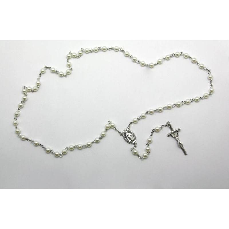 Terço Pérola com Cruz