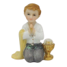 Menino Comunhão c/Cálice a Rezar 8 cm