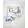 Lembrança Batizado Caixa Cegonha Azul