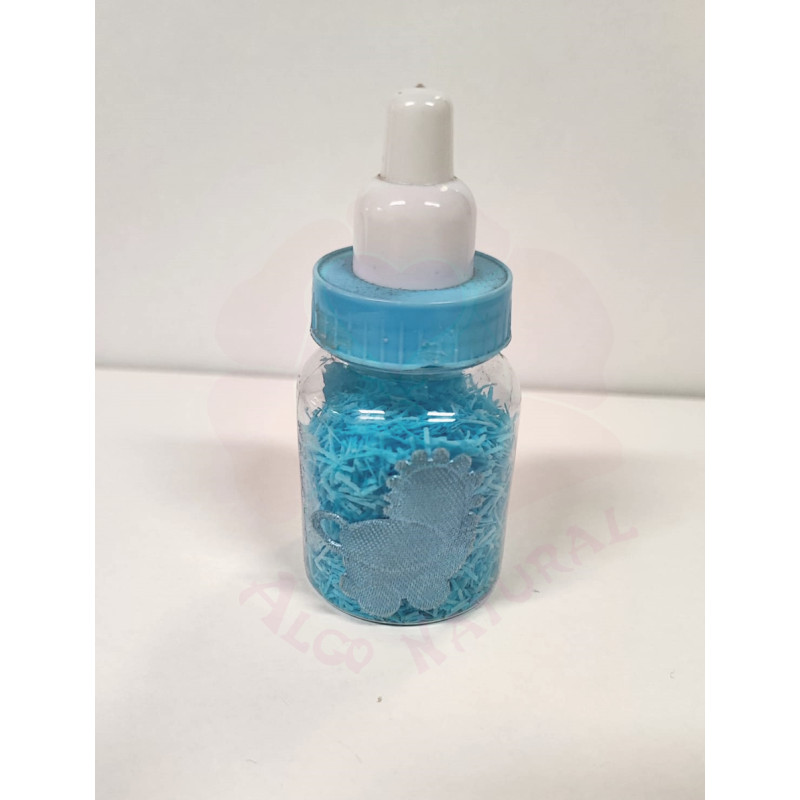 Lembrança Batizado Biberão azul