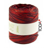 Ráfia Bicolor vermelho/bordô 200MT
