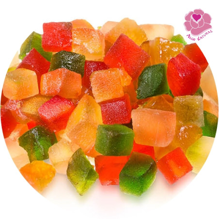 Fruta sortida picada cristalizada para Bolos 200g/1kg