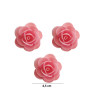 Rosa Rosa hóstia sem folha 4,5cm