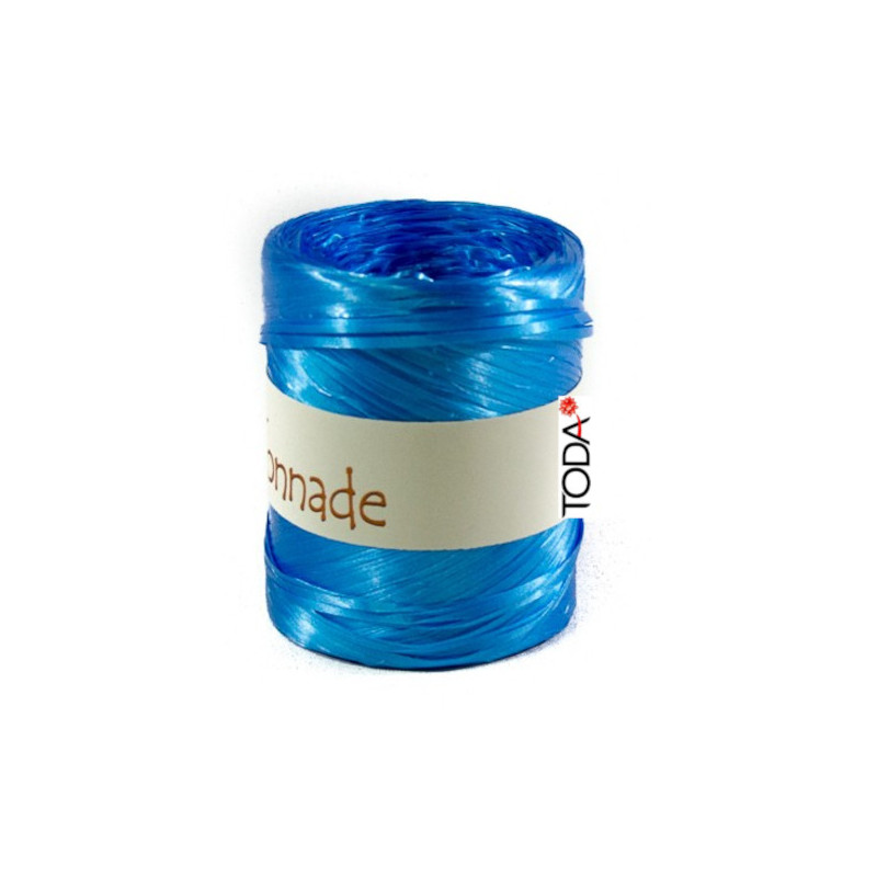 Ráfia Azul Brilhante 200MT