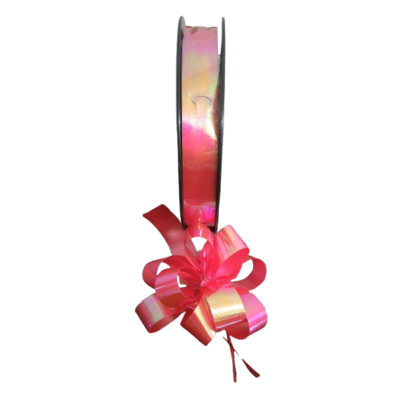 Fita de Embrulho Vermelho Brilhante 40MT