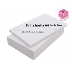 Folhas hóstia comestível...