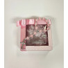 Lembrança Comunhão Caixa Rosa Pintas