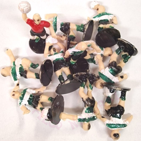 Equipa Jogadores de Futebol Verdes