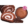 Bolo Biscuit de Chocolate - massa tipo pão de ló