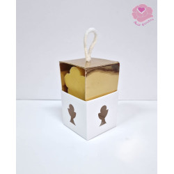 Lembrança Comunhão Caixa Cálice Ouro