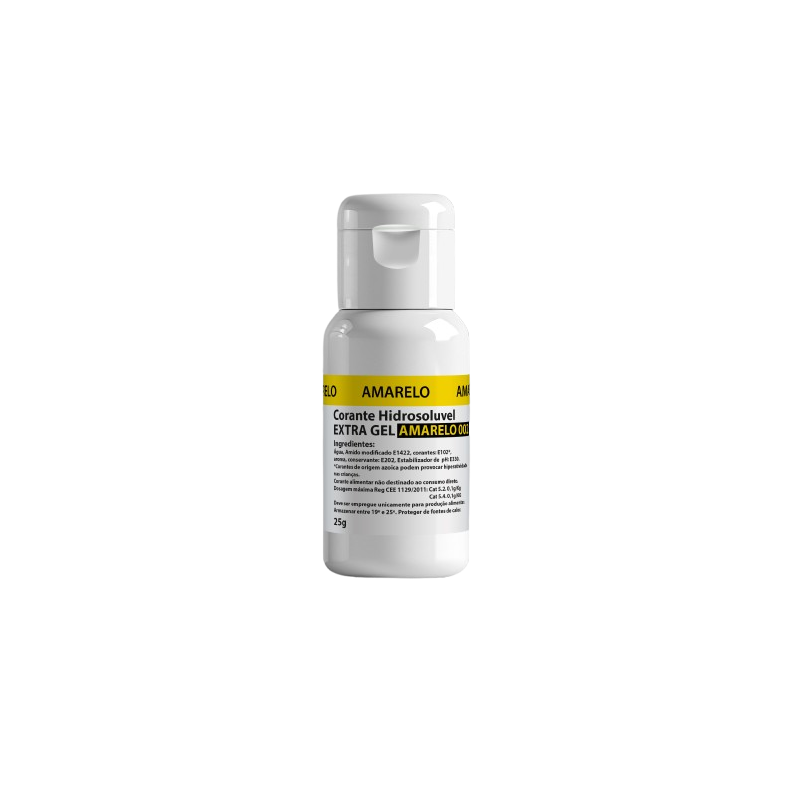 Corante Gel Amarelo