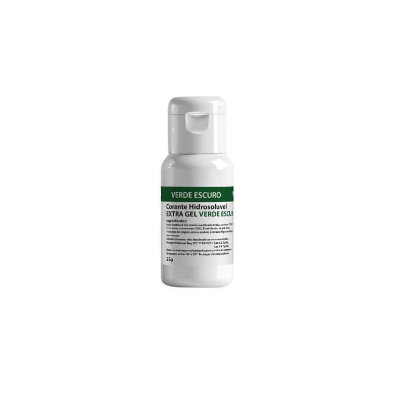 Corante Gel Verde Escuro