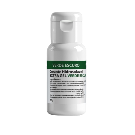 Corante Gel Verde Escuro