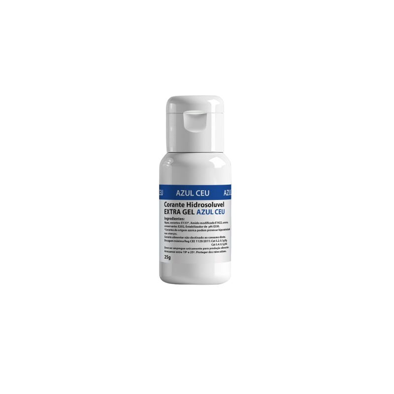 Corante Gel Azul Céu