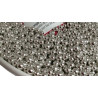 Pérolas Prata Brilhante 4mm