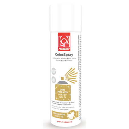 Corante Colorspray Dourado Brilhante 50ml - Modecor
