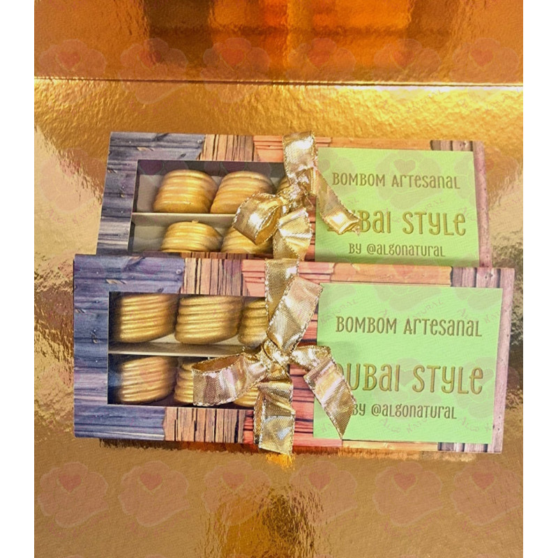 Caixa 12 Bombons - Dubai Style