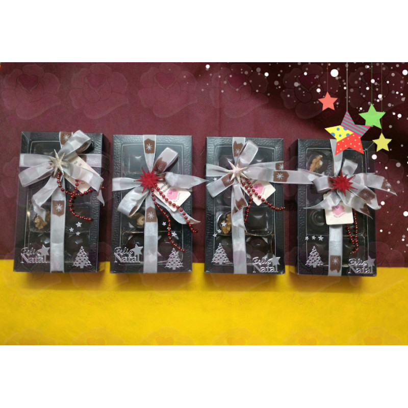 Caixa 8 Bombons com recheio