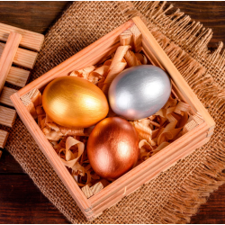 25g Corante prata com efeito pérola - Dekora