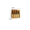 Caixa Bombons Esferas Amarelas, Interior Dourado 145x145x35mm