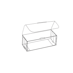 Caixa Bombons Tubo PVC  80x40x30mm