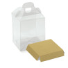 Caixa Acetato Transparente p/ Frascos 90x90x100mm