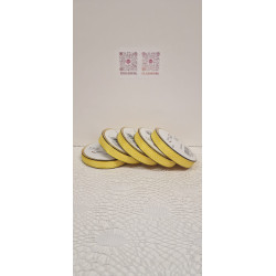 Rolo Fita de algodão com pintas brancas