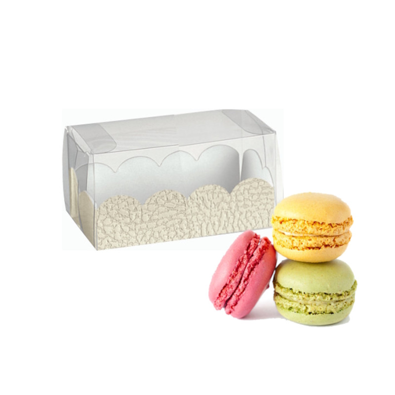 Caixa P/ 3 Macarons 80x50x50mm