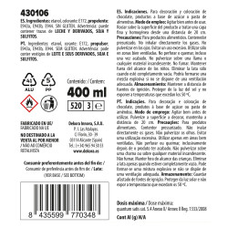 400ml Corante Spray Comestível Ouro Efeito Pérola - Dekora