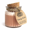 Pote de Vela de Cera de Soja - Manteiga Brandy