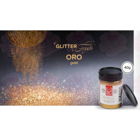 pó glitter ouro ref 23358
