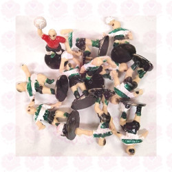 Figuras de Futebol Verde...
