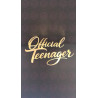 Topo de Bolo "Oficial Teenager" ouro