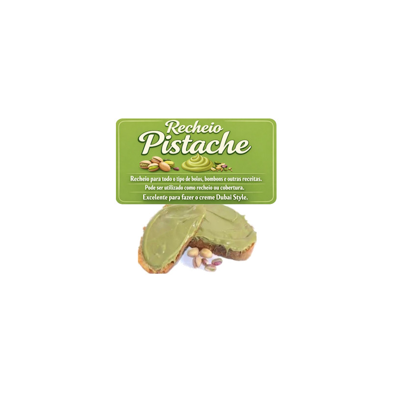 Creme de Pistache para Bolos e Sobremesas