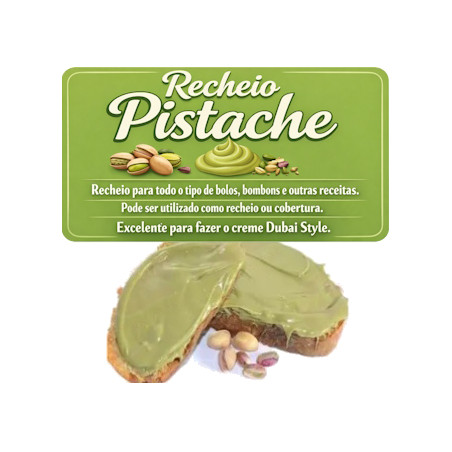 Creme de Pistache para Bolos e Sobremesas