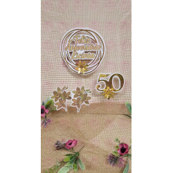 Topper para bolo 50 anos...