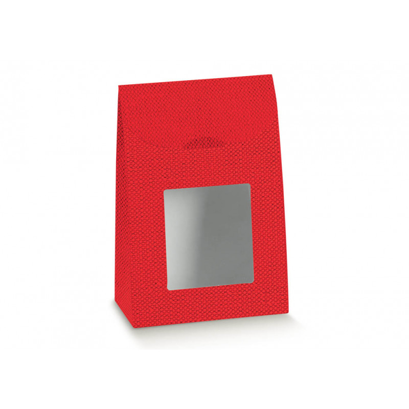 Caixa c/ Janela Lino Rosso 90x45x130mm