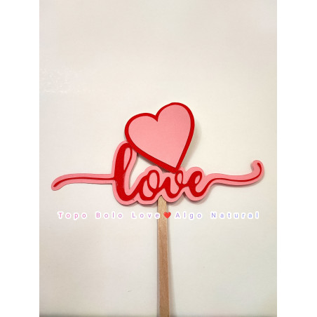 Topper Love Brilhante