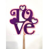 Topper Love You Brilhante