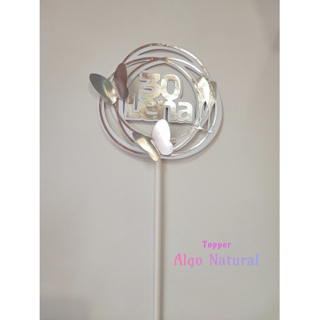 Topper para bolos Lena + idade