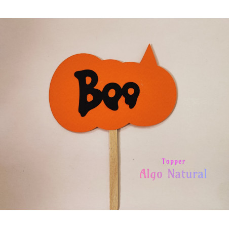 Topper Halloween Boo