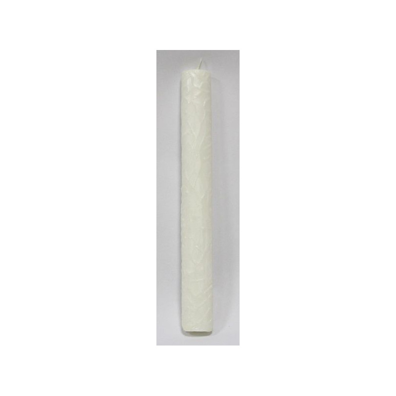 Vela Oval Branca