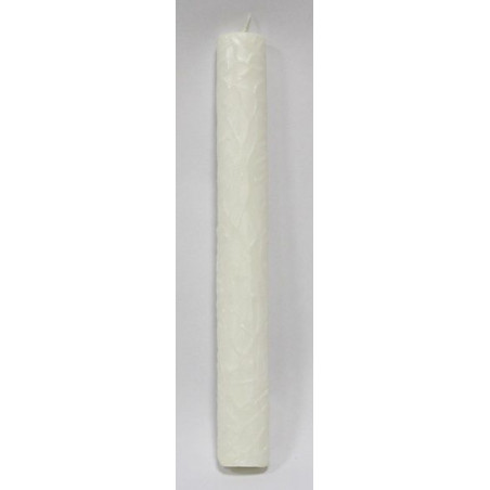 Vela Oval Branca