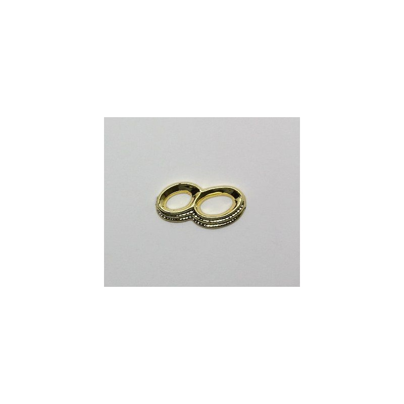 Mini Alianças Ouro 2,5x1 cm