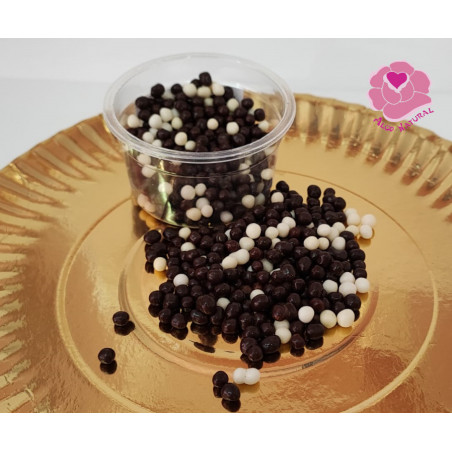 Chocolate Crocante Mix 2 cores 4mm