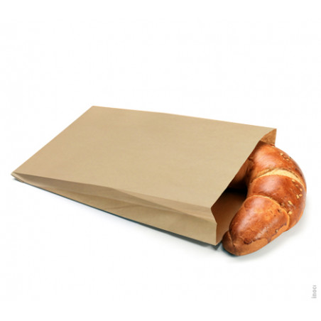 Saco de Papel Kraft 15X28+9cm